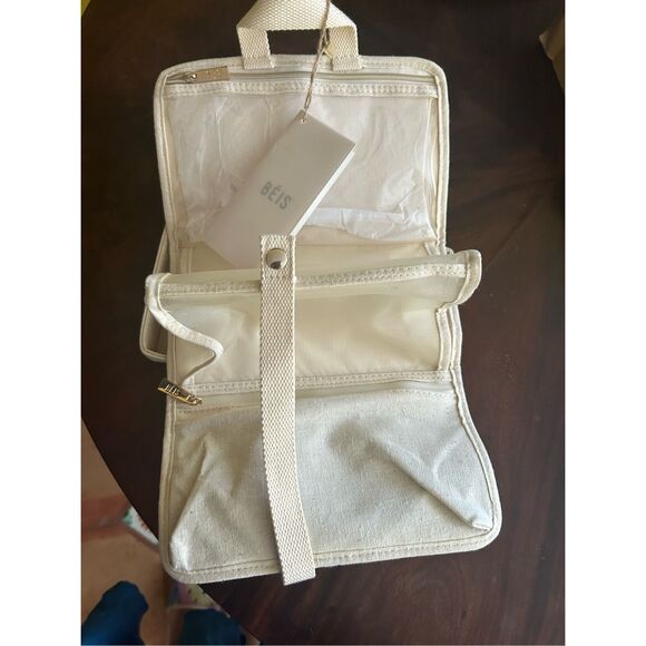 NWT BEIS Dope Kit Travel Organizer in Beige - Picture 5 of 5